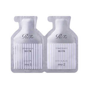 MTG ReFa MILK PROTEIN SHAMPOO��TREATMENT 10mLpouch ���t�@ �~���N�v���e�C���V�����v�[ �� �g���[�g�����g10mL�p�E�` ReFa ���t�@ RC-CA-00A