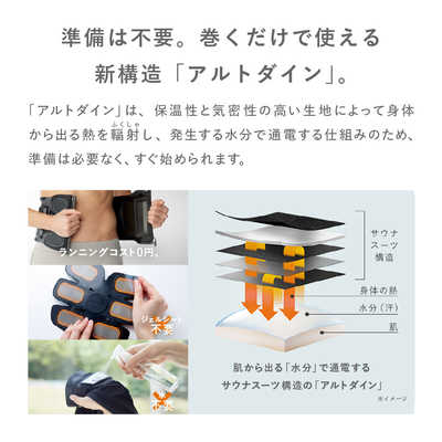 MTG シックスパッド アブズ2 L (SIXPAD Abs 2 L) シックスパッド 黒 SE
