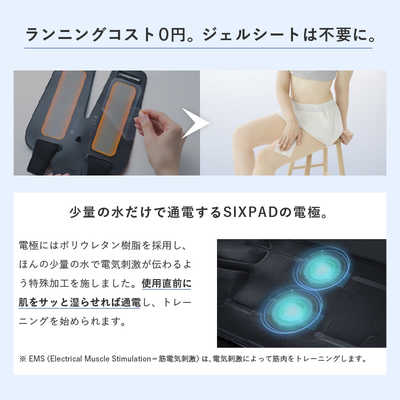 MTG シックスパッド レッグベルト2 SIXPAD Leg Belt 2(S-Mサイズ