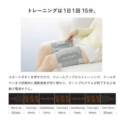 MTG シックスパッド レッグベルト2 SIXPAD Leg Belt 2(S-Mサイズ