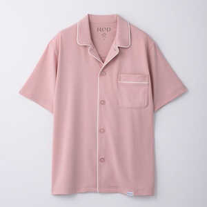 MTG バイタルテック スリープ パジャマトップス半袖 ReD(レッド) ピンク VW-AU-05A-S