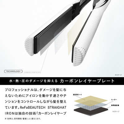 ReFa RE-BM ストレートヘアアイロン 楽天市場】MTG ReFa ビューテックストレートアイロン RE-BM-02A