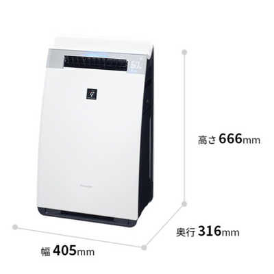【美品✨】シャープ KI-JX75プラズマクラスター加湿空気清浄機 取扱説明書付 SHARP KI-JX75 加湿 空気清浄機 取扱い説明書あり