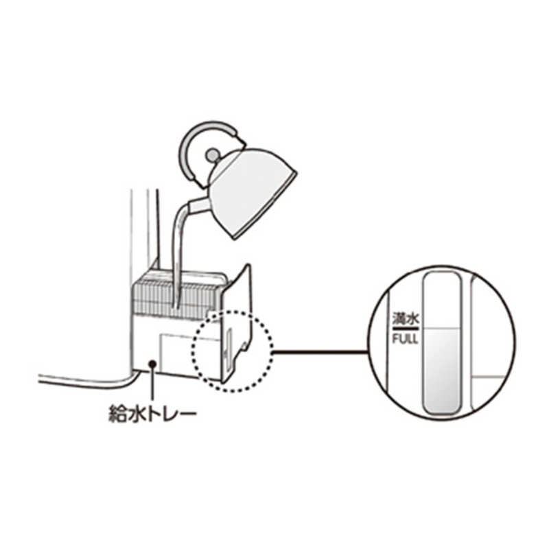 シャープ　SHARP シャープ　SHARP 加湿空気清浄機 ホワイト系 空気清浄:18畳まで 加湿(最大):12畳まで PM2.5対応 KI-JS40-W KI-JS40-W