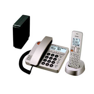 シャープ　SHARP 電話機  [子機1台 /コードレス] シャンパンゴールド JD-XG1CL-N