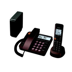 シャープ　SHARP 電話機 [子機1台/コードレス] ブラウンメタリック JD-XG1CL-T