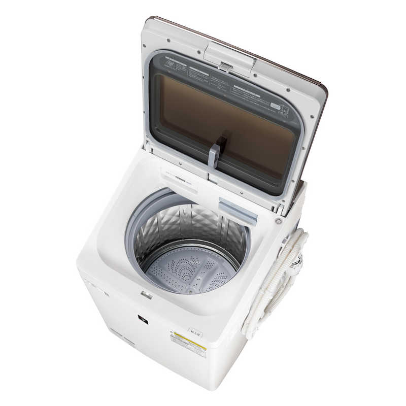 シャープ　SHARP シャープ　SHARP 縦型洗濯乾燥機 洗濯10.0kg 乾燥5.0kg ヒーター乾燥(排気タイプ)  ES-PW10D-T ブラウン系 ES-PW10D-T ブラウン系