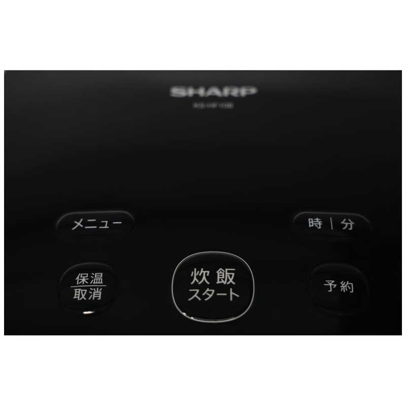 シャープ　SHARP シャープ　SHARP 炊飯器 5.5合 PLAINLY IH ブラック KS-HF10B-B KS-HF10B-B