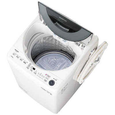 シャープ SHARP 全自動洗濯機 洗濯11.0kg 穴なし槽 ES-GW11E-S