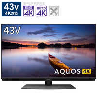 シャープ 43V型 液晶 テレビ AQUOS 4T-C43CN1