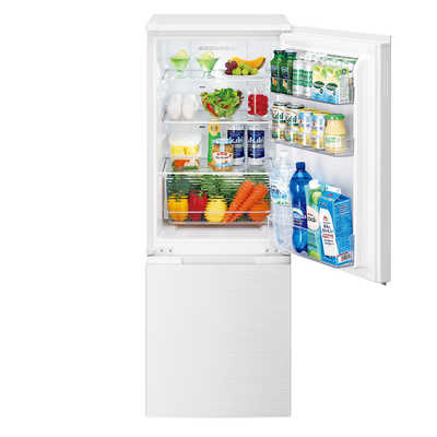 シャープ SHARP 冷蔵庫 2ドア 左右開き付け替えドア 179L SJ-D18G-W