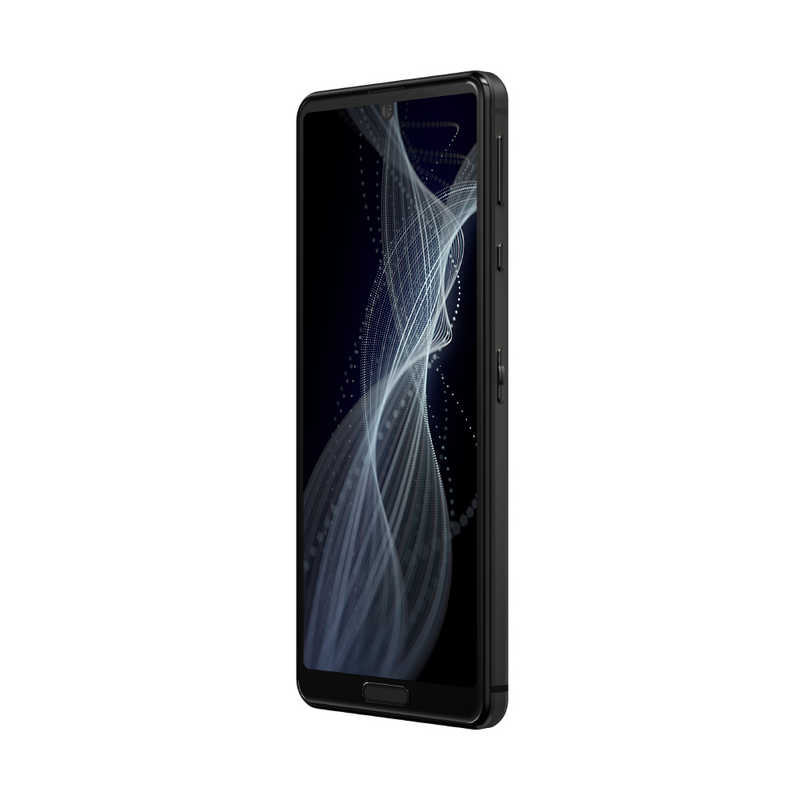 シャープ　SHARP シャープ　SHARP SIMフリースマートフォン　AQUOS sense4［メモリ/ストレージ： 4GB/64GB］ブラック SH-M15B SH-M15B