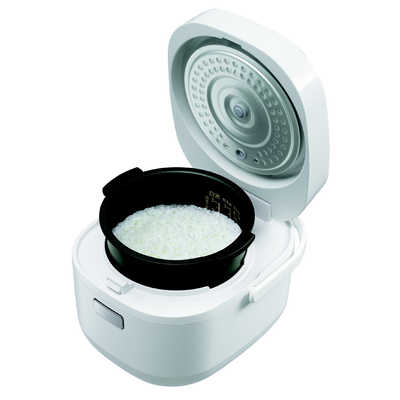 シャープ SHARP 炊飯器 3合 マイコン ホワイト系 KS-CF05C-W の通販