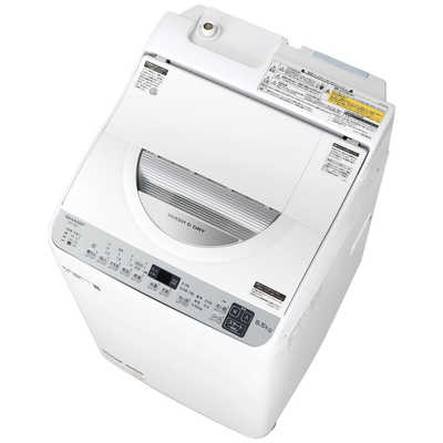 シャープ SHARP 縦型洗濯乾燥機 洗濯機5.5kg 乾燥3.5kg ヒータ乾燥 ES 