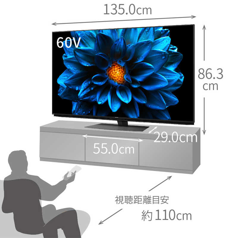 シャープ　SHARP シャープ　SHARP AQUOS (アクオス) 液晶テレビ 60V型 4Kチューナー内蔵 4T-C60DN1　 4T-C60DN1　