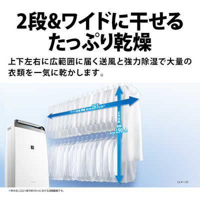 シャープ SHARP 衣類乾燥除湿機 コンプレッサー方式 木造23畳