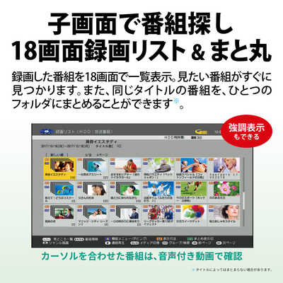 シャープ SHARP ブルーレイレコーダー AQUOS(アクオス）3TB 2番組同時