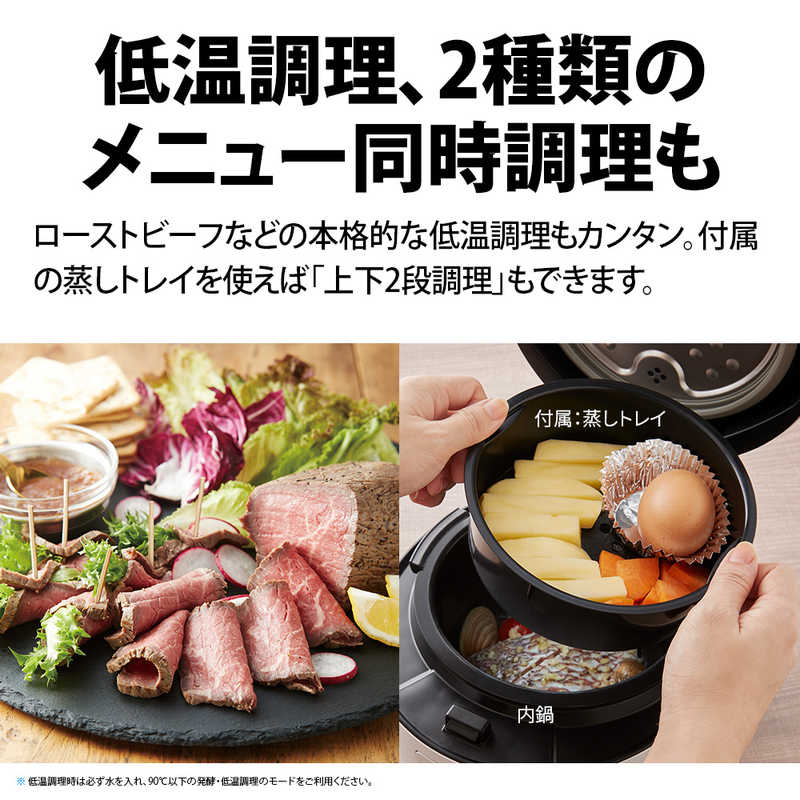シャープ SHARP 水なし自動調理鍋 HEALSIO ヘルシオホットクック KN 