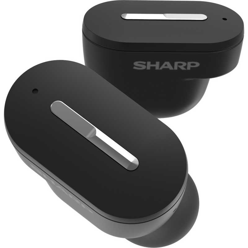 シャープ　SHARP シャープ　SHARP メディカルリスニングプラグ(軽度・中等度難聴者向け) ブラック系 MH-L1-B MH-L1-B