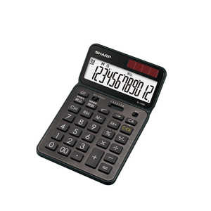 シャープ SHARP 電卓 抗菌仕様ナイスサイズタイプ 12桁 カラー・デザイン電卓 EL-VN83BX ブラック系スタイリッシュブラック シャープ SHARP 電卓 抗菌仕様ナイスサイズタイプ 12桁 カラー・デザイン電卓 EL-VN83BX ブラック系スタイリッシュブラック