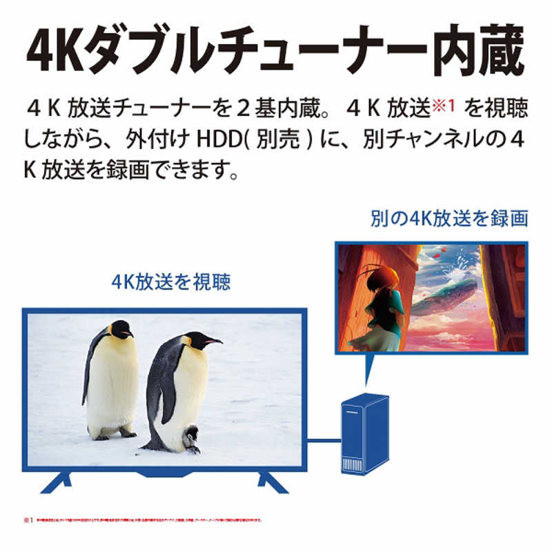 シャープ　SHARP シャープ　SHARP 【アウトレット】AQUOS (アクオス) 液晶テレビ 42V型 4Kチューナー内蔵 (宅配お届け品） 4T-C42DJ1 4T-C42DJ1