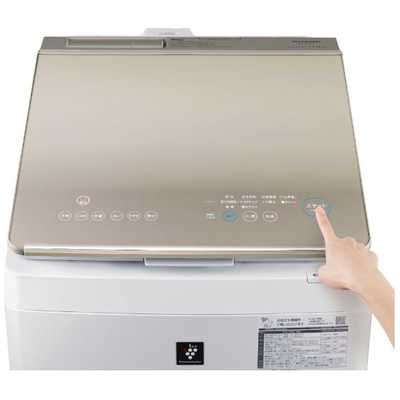 シャープ SHARP 縦型洗濯乾燥機 洗濯11.0kg 乾燥6.0kg ヒーター乾燥 ES