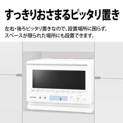 シャープ SHARP スチームオーブンレンジ PLAINLY [23L/フラット] RE