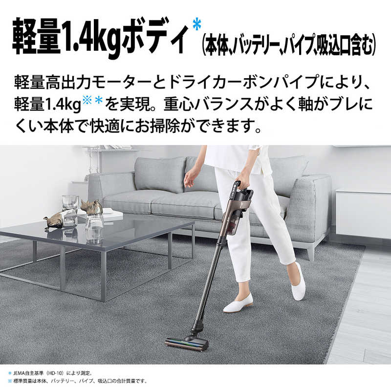シャープ SHARP コードレススティッククリーナー RACTIVE Air（ラクティブ エア） [コードレス /サイクロン式] EC-HR7P  の通販 | カテゴリ：洗濯機・生活家電 | シャープ SHARP | RACTIVE Air 家電通販のコジマネット - 全品代引き手数料無料