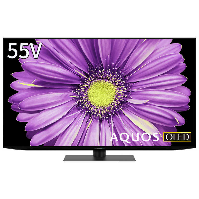 シャープ　SHARP シャープ　SHARP 有機ELテレビ AQUOS アクオス 55V型 4K対応 BS・CS 4Kチューナー内蔵 YouTube対応 4T-C55DQ2 4T-C55DQ2