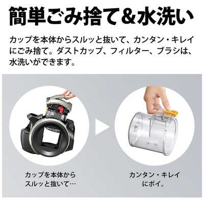 シャープ SHARP 遠心分離キャニスター掃除機 サイクロン式 EC-MS330N
