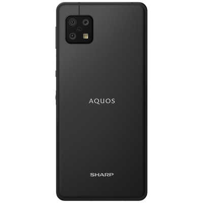 【新品未開封】SHARP AQUOS sence6 本体 ブラック  5GスマホnanoSIMeSIM