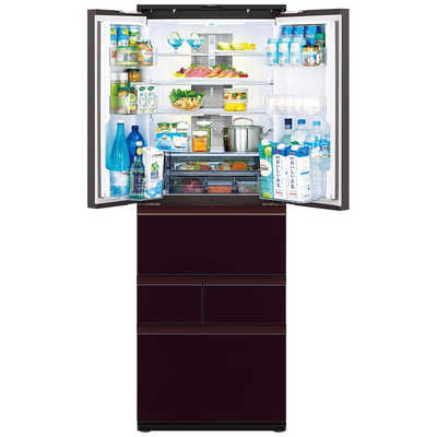 ☆大特価!!☆ SHARP 6ドア冷蔵庫 SJ-GK46J-T 2022年 457L 家電