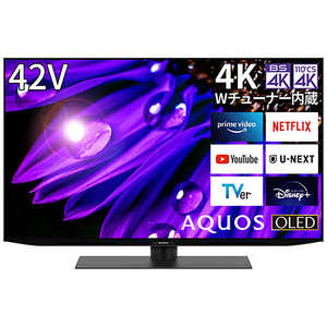 ���㡼�� SHARP ͭ��EL�ƥ�� AQUOS(��������) ��42V�� / Bluetooth�б� / 4K�б� / BS��CS 4K���塼�ʡ���¢ / YouTube�б��� 4T-C42EQ2