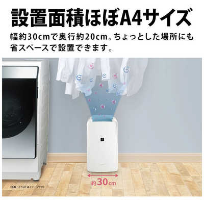 シャープ SHARP 衣類乾燥除湿機 コンプレッサー方式 プラズマ 