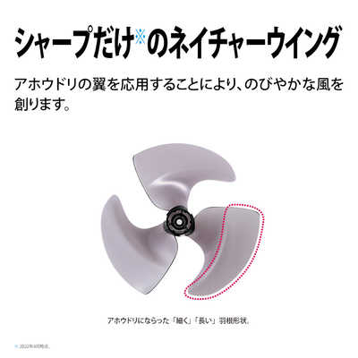 【新品】シャープ プラズマクラスター扇風機 3D ファン PJ-P2DS-T