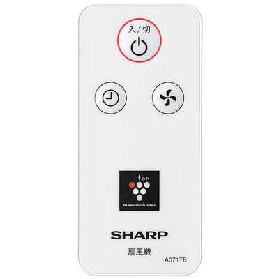 シャープ SHARP リモコン付きリビング扇風機 ホワイト系 PJ-P3AS-W の