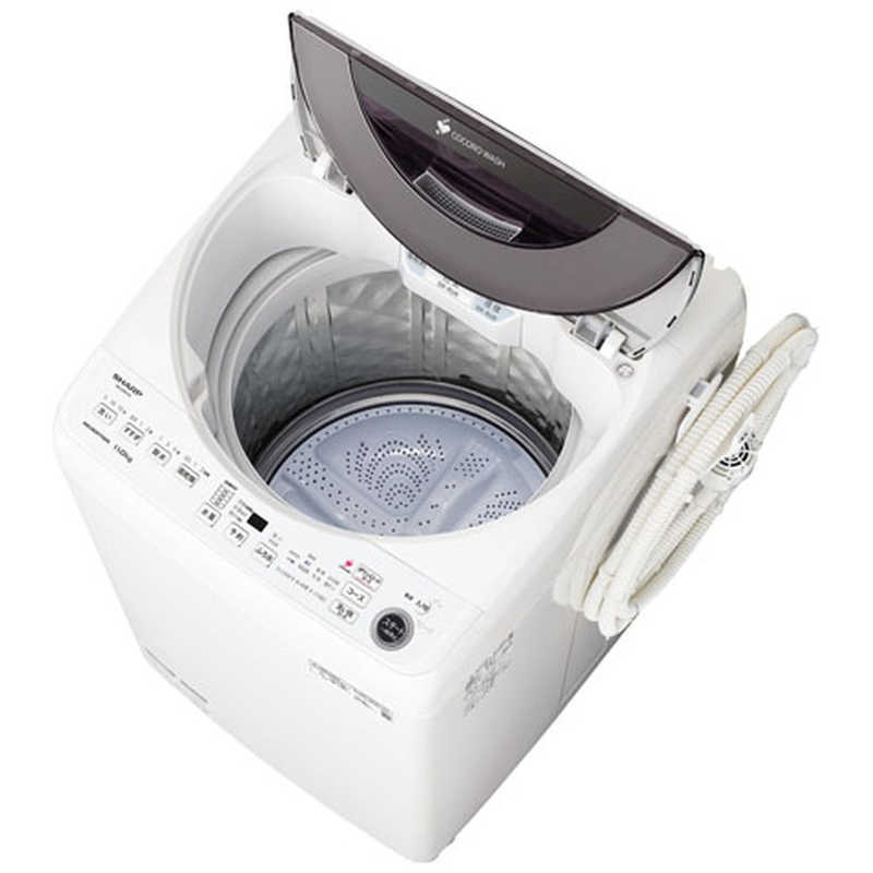 シャープ　SHARP シャープ　SHARP 全自動洗濯機 洗濯11.0kg ES-GW11G-S シルバー系 ES-GW11G-S シルバー系