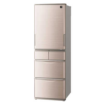 シャープ SHARP 冷蔵庫 5ドア どっちもドア(両開き) 412L SJ  