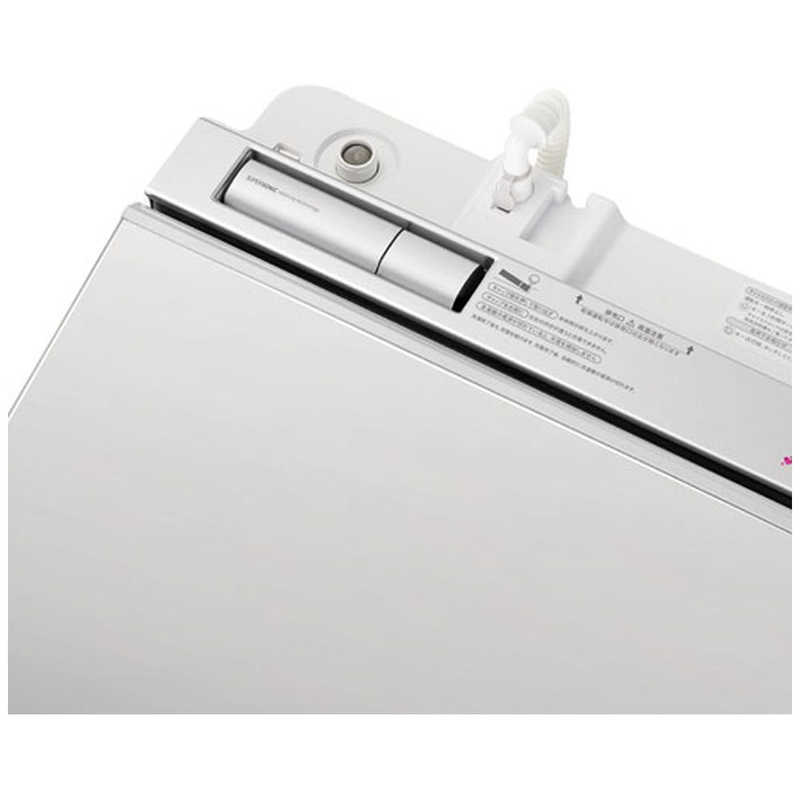 シャープ　SHARP シャープ　SHARP 縦型乾燥洗濯機 洗濯8.0kg 乾燥4.5kg ヒーター乾燥(排気) 穴なし槽 ES-PW8G-S シルバー系 ES-PW8G-S シルバー系
