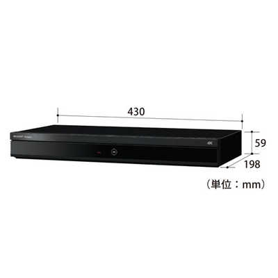 SHARPブルーレイレコーダー SHARP（シャープ） 純正 正規品 ブルーレイ レコーダー BDライター