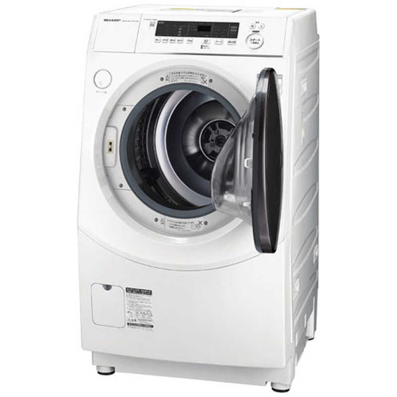 シャープ　SHARP シャープ　SHARP ドラム式洗濯乾燥機 洗濯10.0kg 乾燥6.0kg ヒータ乾燥(水冷・除湿タイプ) ES-H10G-WR ホワイト系 ES-H10G-WR ホワイト系