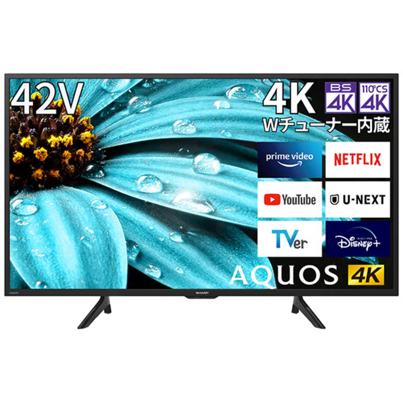 シャープ　SHARP シャープ　SHARP AQUOS(アクオス) 液晶テレビ 42V型 4Kチューナー内蔵 4T-C42EJ1 4T-C42EJ1