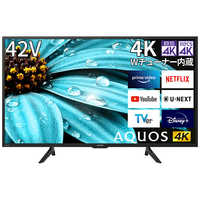 シャープ SHARP 液晶テレビ AQUOS ( アクオス ) [ 42V型 / 4K対応 / BS