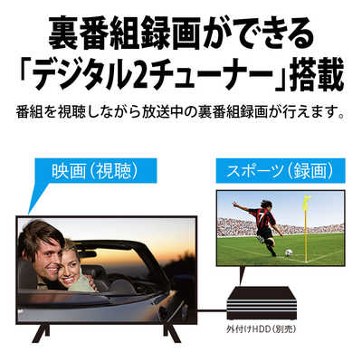 シャープ SHARP 液晶テレビ ［32V型 /ハイビジョン /YouTube対応］ 2T