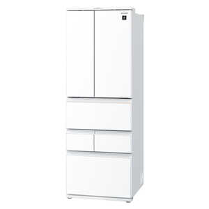 シャープ SHARP プラズマクラスター冷蔵庫 6ドア 504L (幅65cm 観音開き) ピュアホワイト SJ-GK50K W シャープ SHARP プラズマクラスター冷蔵庫 6ドア 504L (幅65cm 観音開き) ピュアホワイト SJ-GK50K W