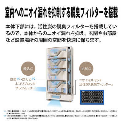シャープ SHARP プラズマクラスターシューズクローゼット プラズマ