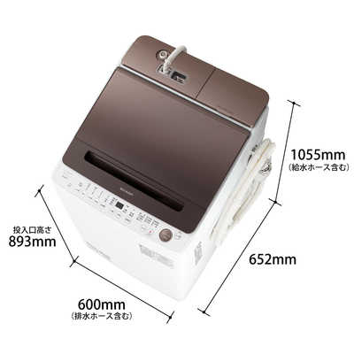 ET2433番⭐️ SHARP電気洗濯機⭐️ 鬱陶しく 