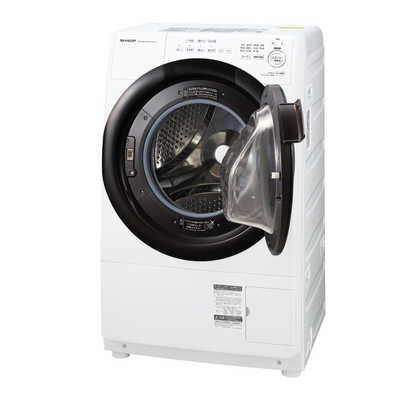 シャープ SHARP ドラム式洗濯乾燥機 洗濯7.0kg 乾燥3.5kg ヒーター乾燥 