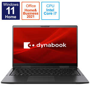 dynabook　ダイナブック ノートパソコン dynabook V8 プレミアムブラック  [13.3型 /intel Core i7 /メモリ：16GB /SSD：512GB] P1V8UPBB