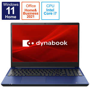 dynabook　ダイナブック ノートパソコン dynabook T6 プレシャスブルー [15.6型 /intel Core i7 /Office/メモリ:8GB /SSD:256GB] P1T6VPEL